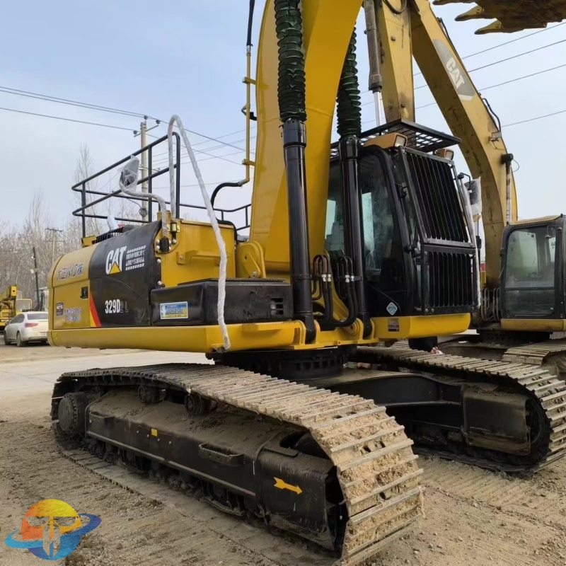 Construction Caterpillar 329D2 excavator in good condition second hand for sale