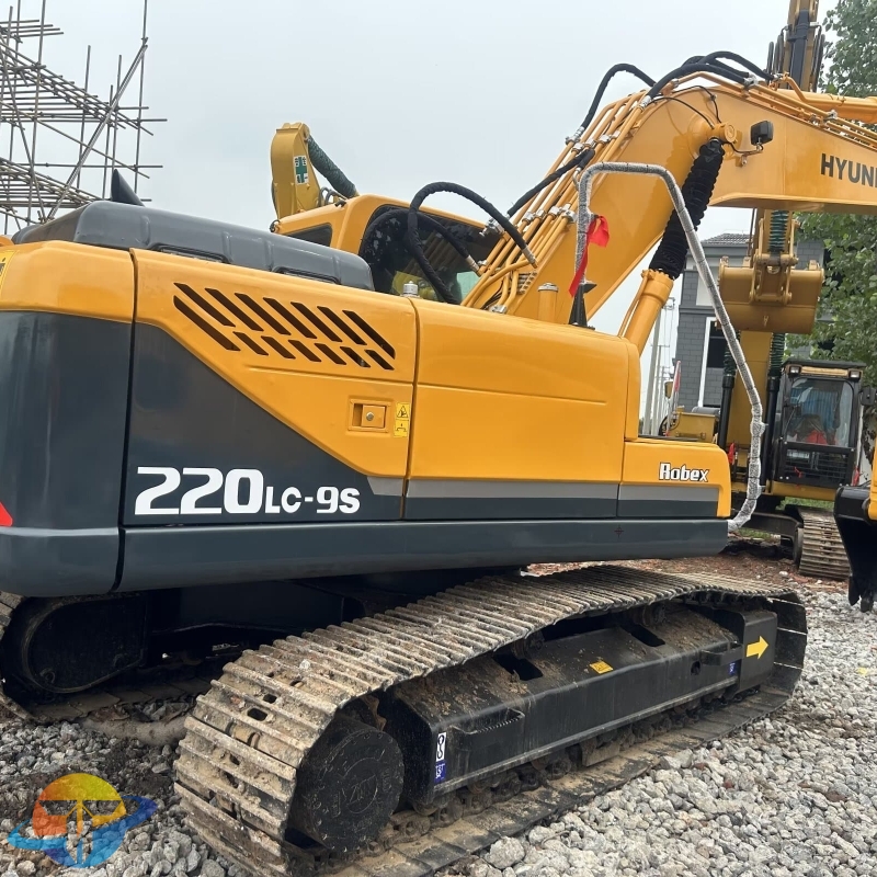 Best quality used Hyundai 220LC-9C excavator cheap price in good condition