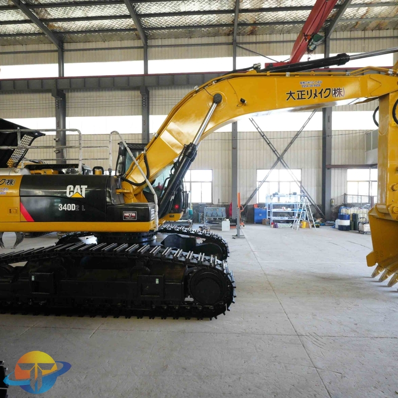 Large construction machinery Caterpillar CAT340D2L excavator second-hand excavator for sale at a low price with good after-sales service