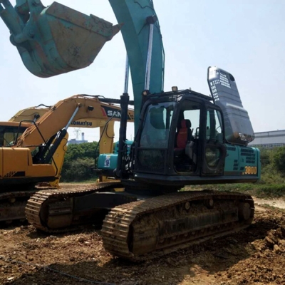 Second-hand hot sale KOBELCO SK380D excavator high working time less price good