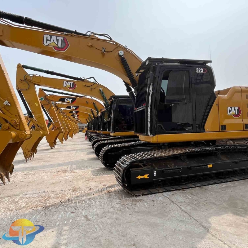 Hot sale Caterpillar 323 excavator high quality brand medium excavator low cost good quality