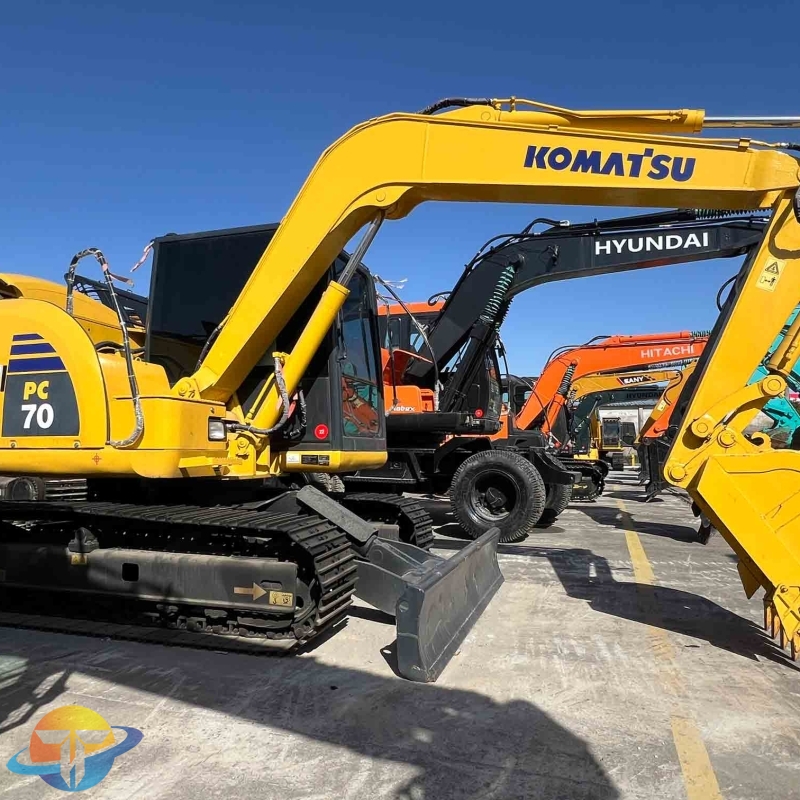 Spot sales of used excavators Komatsu PC70-8 excavator crawler excavator is hot selling