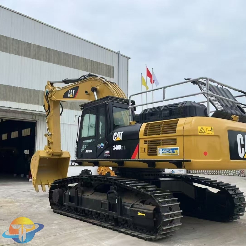 Second hand original Caterpillar CAT340D2L excavator crawler machine super fuel efficient cheap for sale