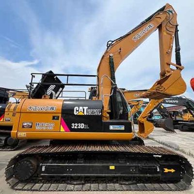 20 ton second-hand construction machinery Caterpillar CAT323D2L excavator high quality for sale