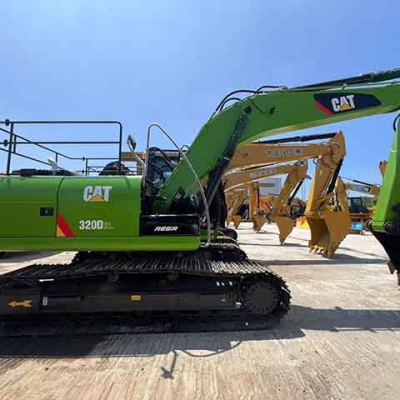 Low price Caterpillar CAT320D2L excavator in excellent condition, good price, in stock and shipping across