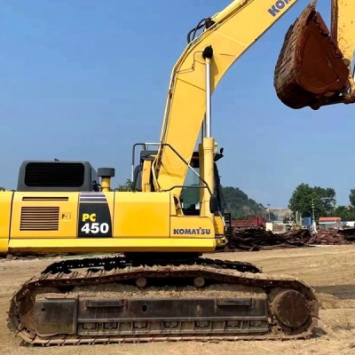 Used Komatsu PC450-8 excavator large excavator good price for sale
