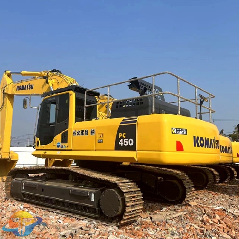 Cheap second hand Komatsu PC450-8 excavator crawler excavator for sale at low price