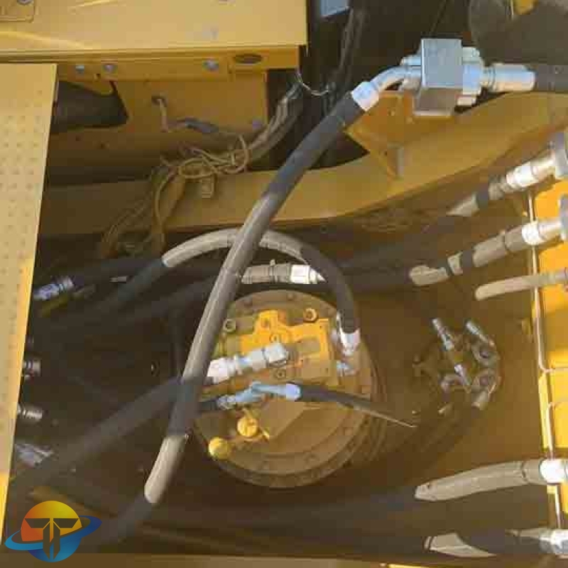 Used Caterpillar 336 excavator, heavy construction equipment, in good original condition, for sale.