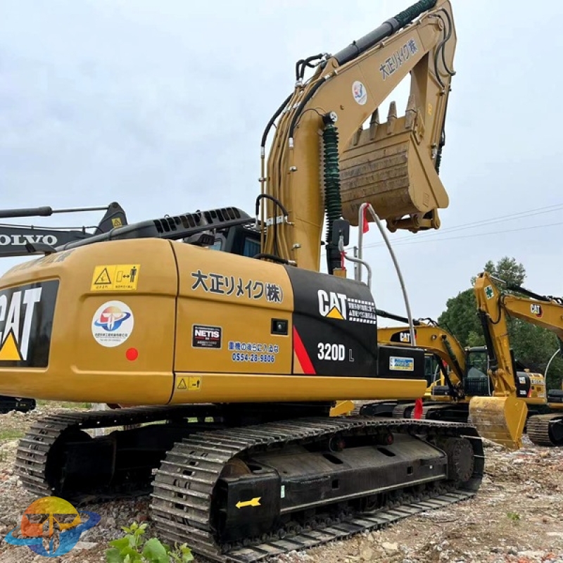 Used Caterpillar CAT320DL excavator crawler excavator for sale at low price