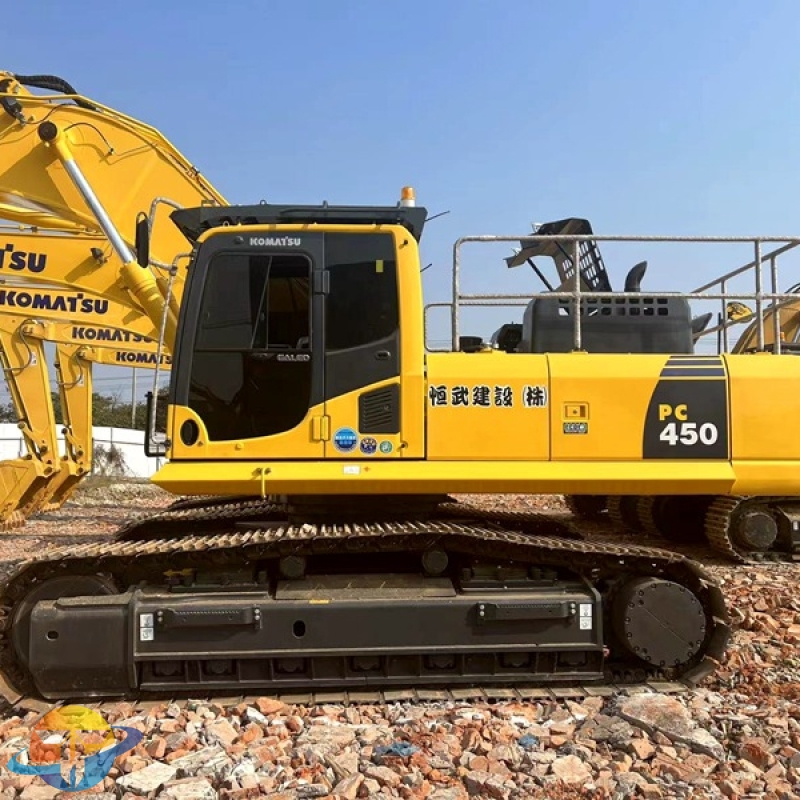 Cheap second hand Komatsu PC450-8 excavator crawler excavator for sale at low price
