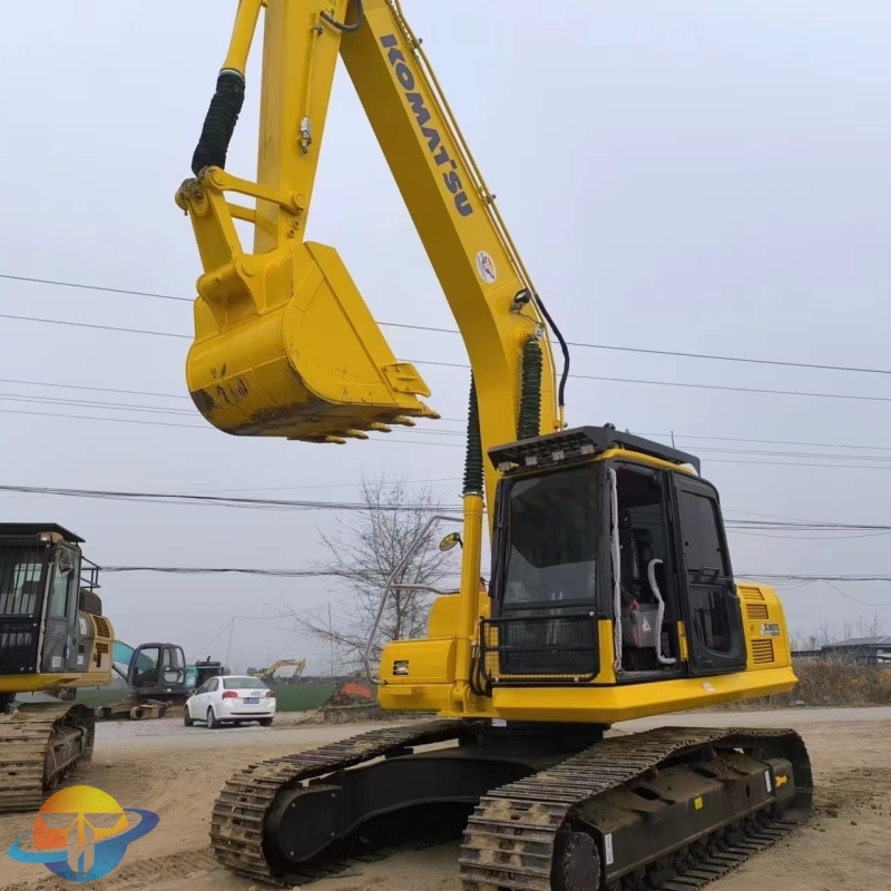 Used heavy equipment Komatsu PC210--8N1 excavator crawler excavator cheap for sale