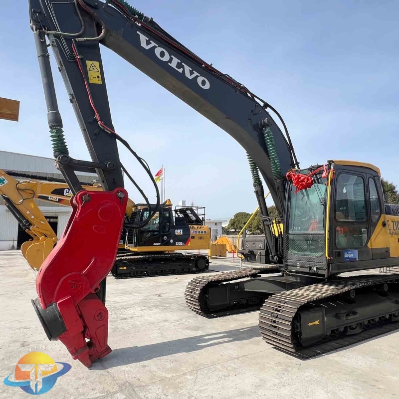 Hot sale product high guarantee Volvo EC210 excavator second hand excavator low working time