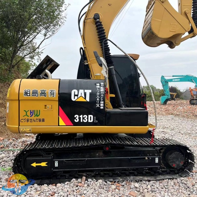 Used Caterpillar CAT313DL excavator engineering equipment high quality for sale