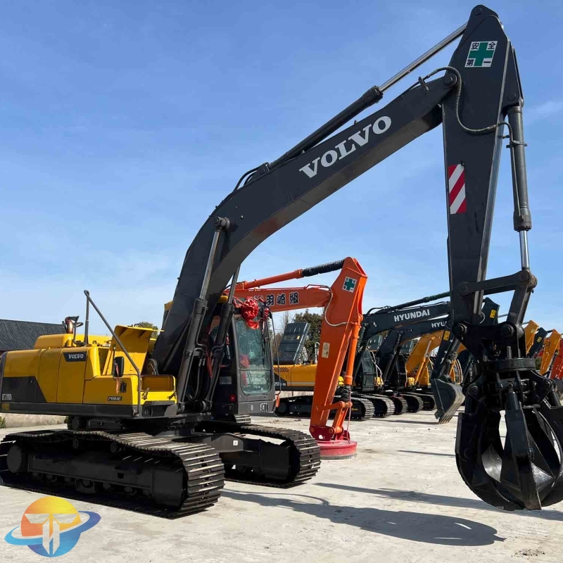 Original second-hand excavator Volvo EC210 excavator with good performance and cheap price for sale