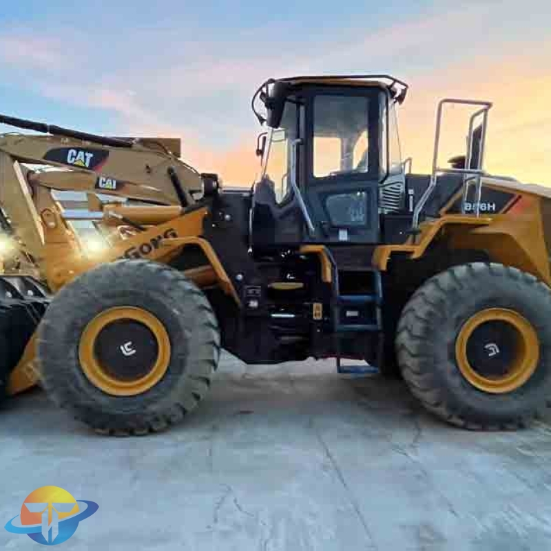 Liugong CLG856H loader factory direct export wheel loader skid steer Chinese brand high quality for sale.