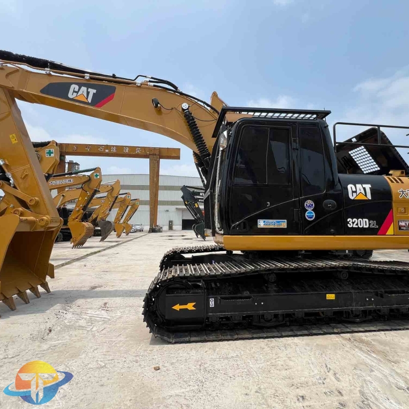 20 ton medium excavator used Caterpillar CAT320D2L excavator high quality direct sales