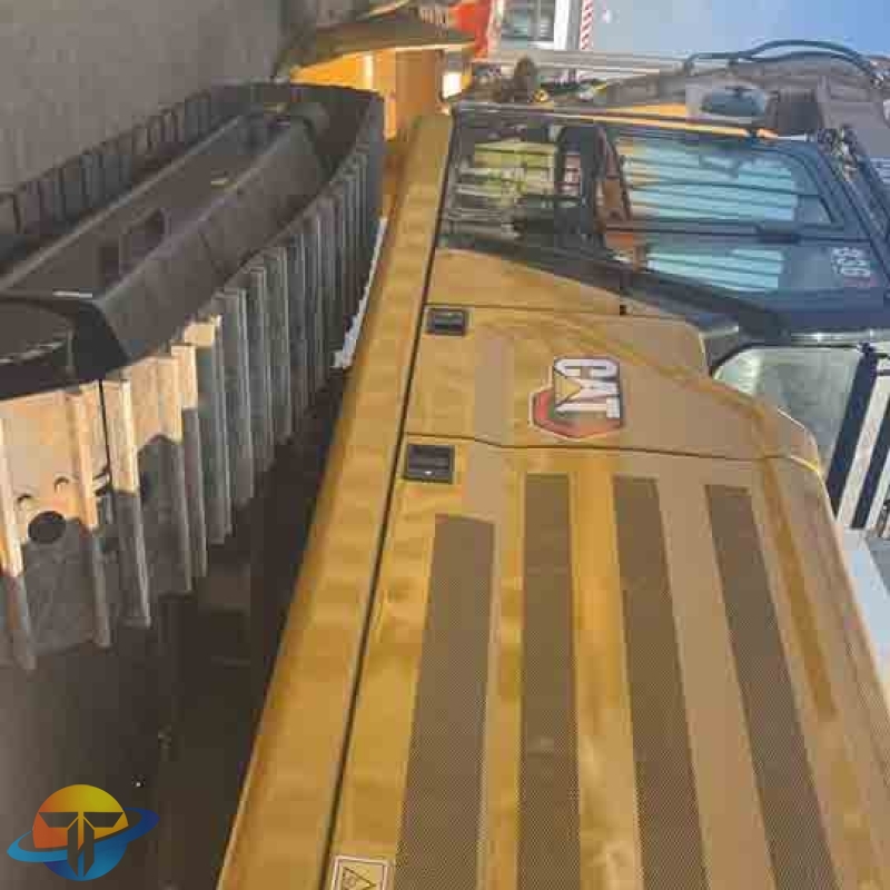 Used Caterpillar 336 excavator, heavy construction equipment, in good original condition, for sale.