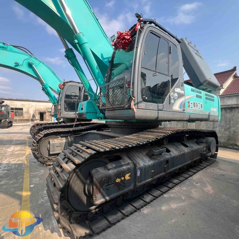 High quality second-hand Kobelco SK460-8 large crawler backhoe excavator for sale at low price, excellent quality and perfect performance