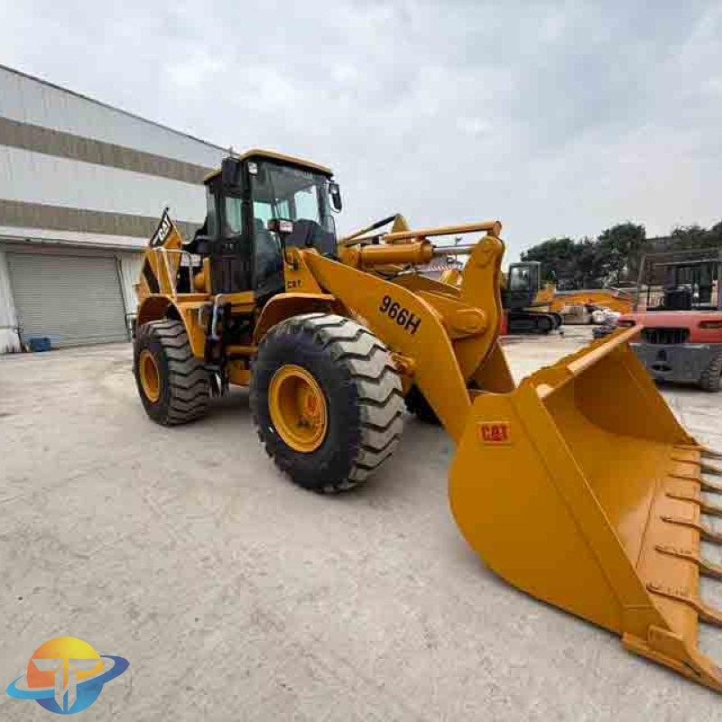 The Caterpillar CAT966H loader is in good condition, has strong power, and is available for immediate sale.