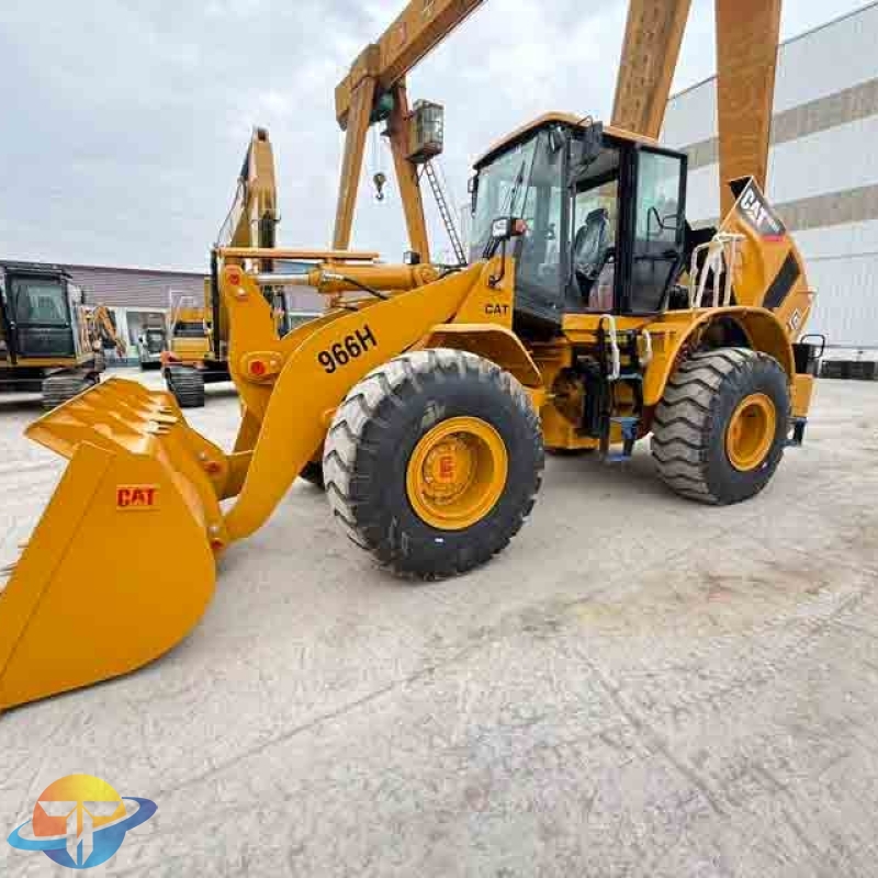 The Caterpillar CAT966H loader is in good condition, has strong power, and is available for immediate sale.