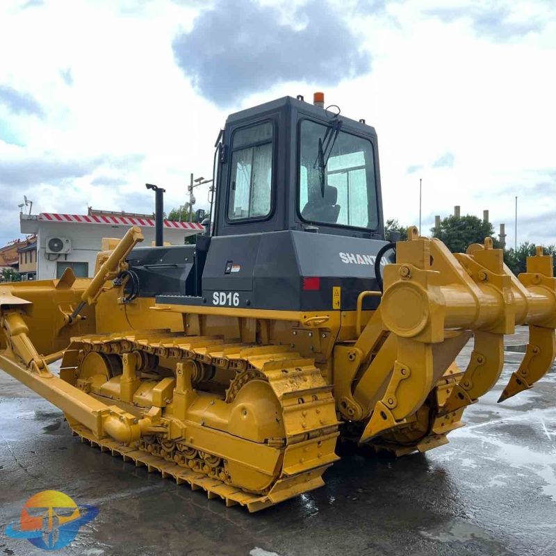 Second hand shantui SD16 bulldozer excellent performance crawler bulldozer cheap price