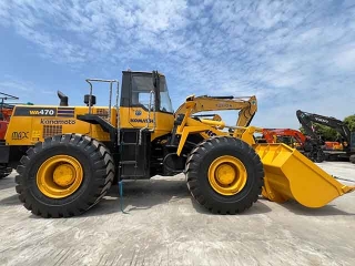 Used construction machinery Komatsu WA450 Loader high quality cheap price
