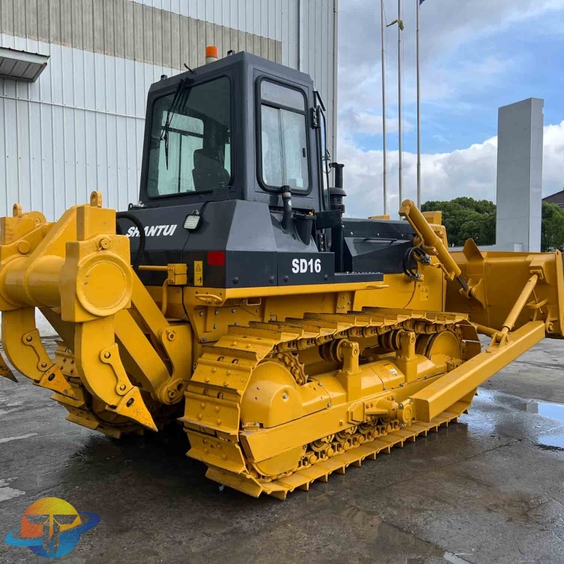 Second hand shantui SD16 bulldozer excellent performance crawler bulldozer cheap price