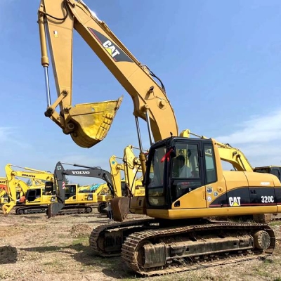 Caterpillar CAT320C excavator used excavator high quality low price