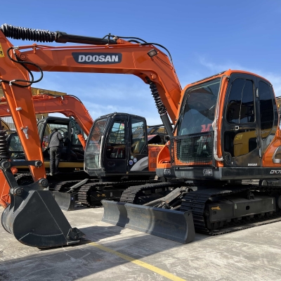 Hot sale high quality second hand excavator Doosan DX75-9C excavator after-sales quality guarantee very cheap price