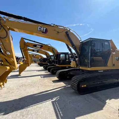 Caterpillar 330 high-spec excavator with strong power output and in good condition; used tracked excavator for sale.