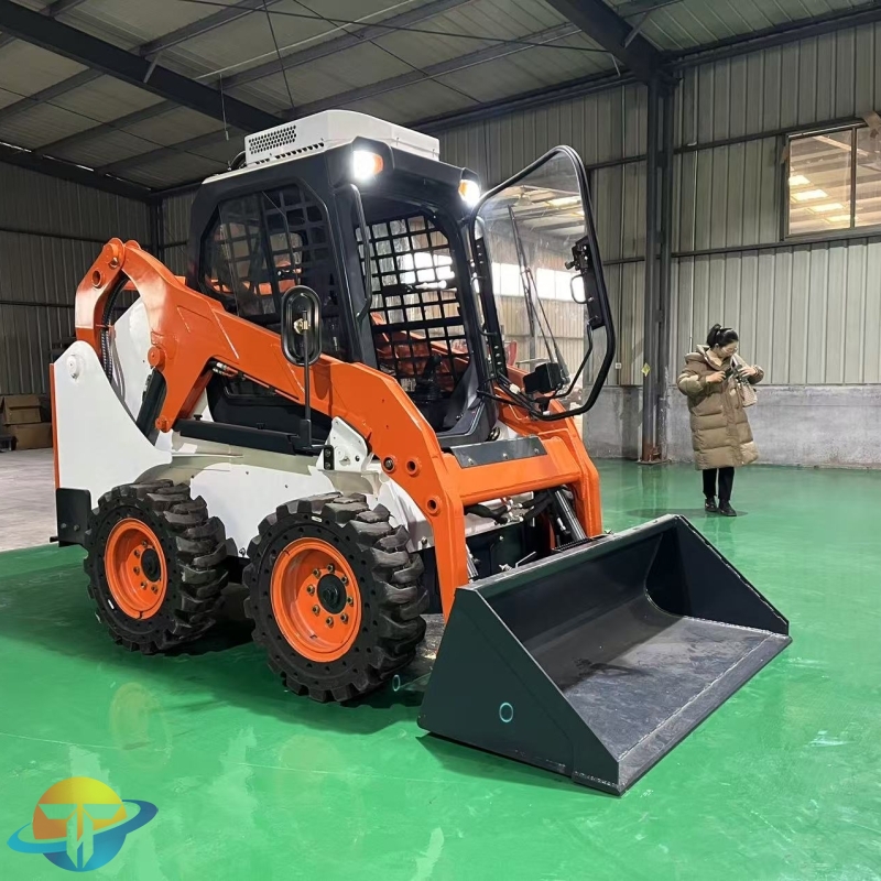 Original skid steer second-hand machines are sold worldwide