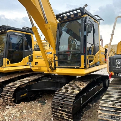 Second hand Komatsu PC200-8 excavator original working time low price cheap