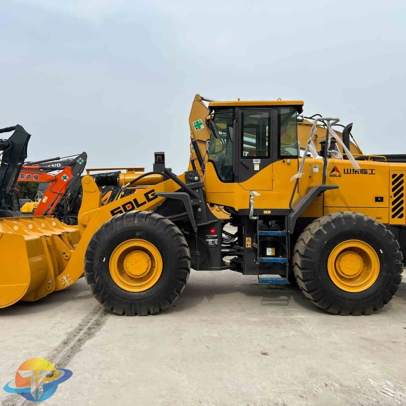 Second-hand loader Shandong Lingong 956F wheel loader 17 tons cheap low price