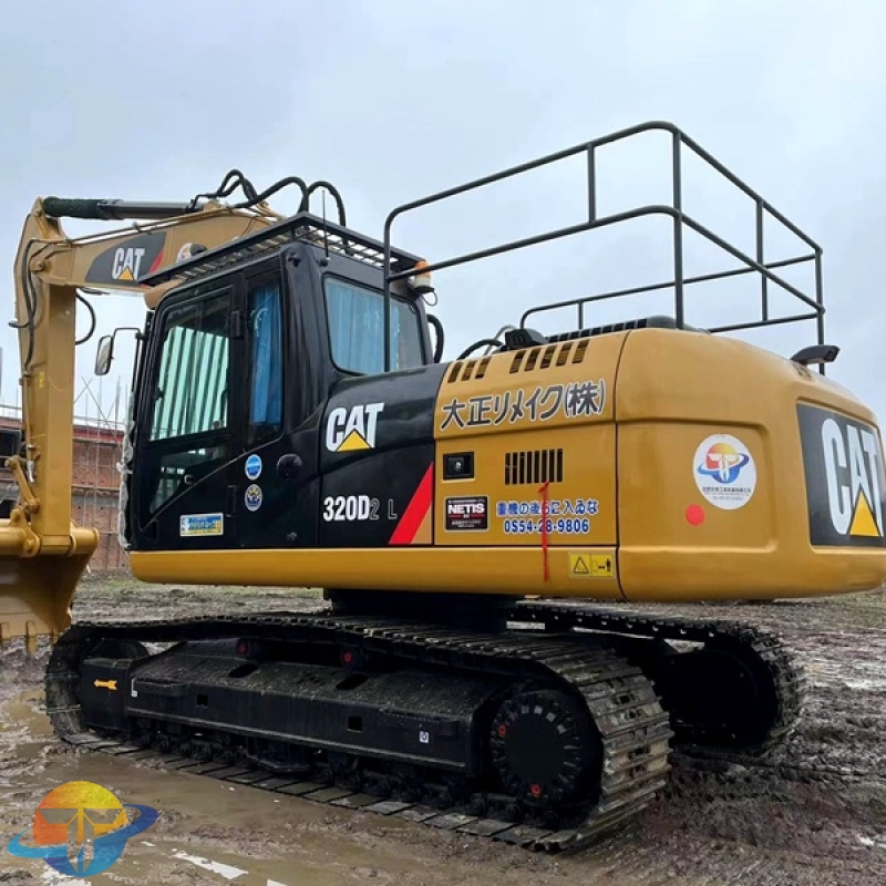 Japanese original Caterpillar CAT320D2L excavator second-hand crawler excavator for sale at a low price