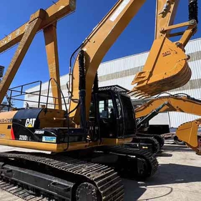 Hot sale Caterpillar CAT320D2L excavator used earthmoving machinery heavy mining equipment for sale cheap