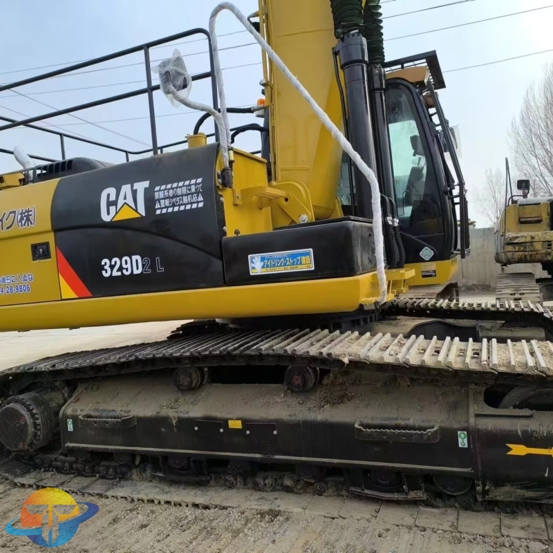 Construction Caterpillar 329D2 excavator in good condition second hand for sale