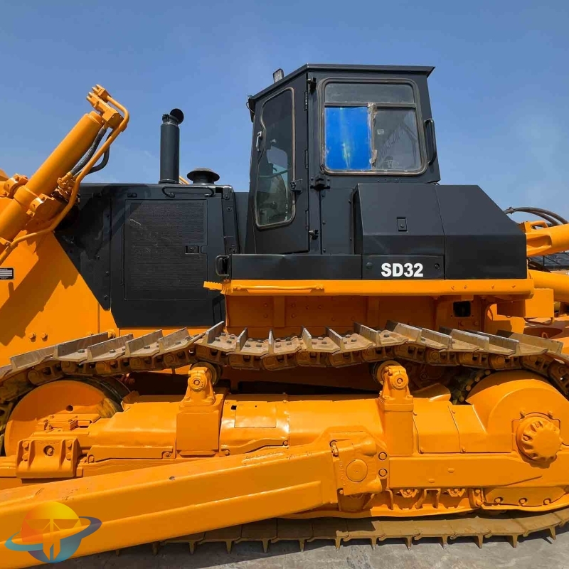 Used Shantui SD32W Bulldozer Painted Original For Sale Good Working Condition Low Price