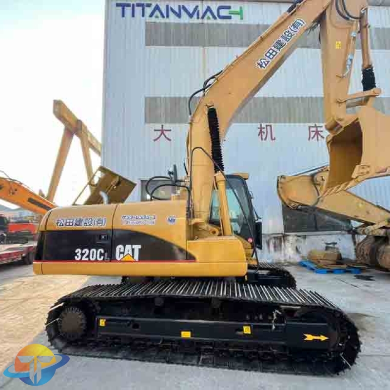 Bestselling Caterpillar CAT320CL excavator, used construction machinery suitable for mining, for sale.