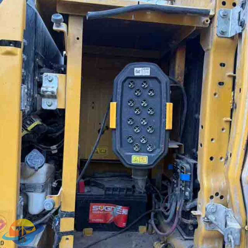 The popular Caterpillar 320 excavator tracked earthmoving equipment is in good condition and available for immediate sale.