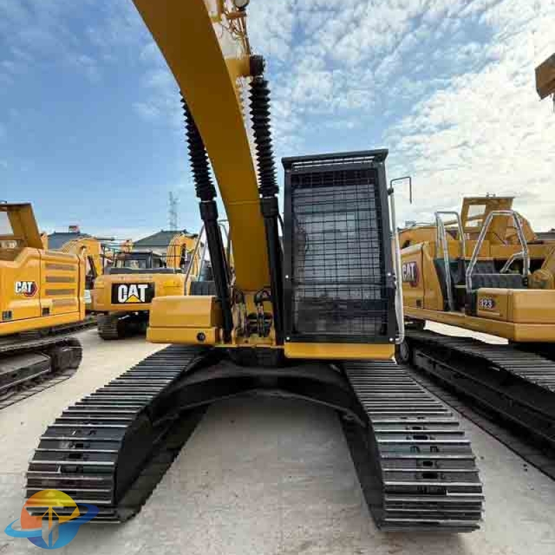 Used Caterpillar CAT323 excavator, low working time, high-altitude loading, used construction machinery for sale.