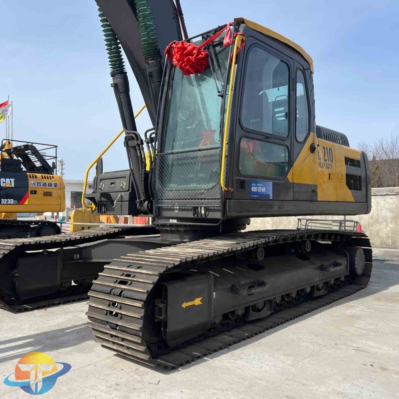 Good Condition Low Hour  Used Volvo EC210 Crawler Excavator Used Crawler Excavator for Sale
