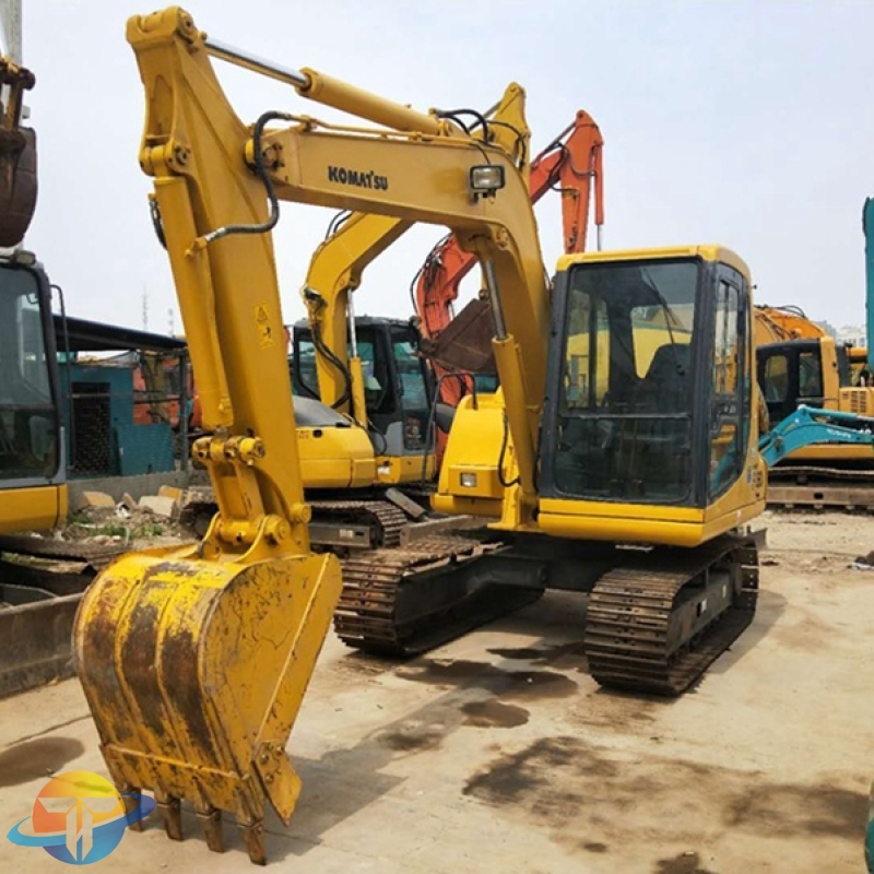 Used Komatsu PC60-7 excavator in good condition and acceptable price