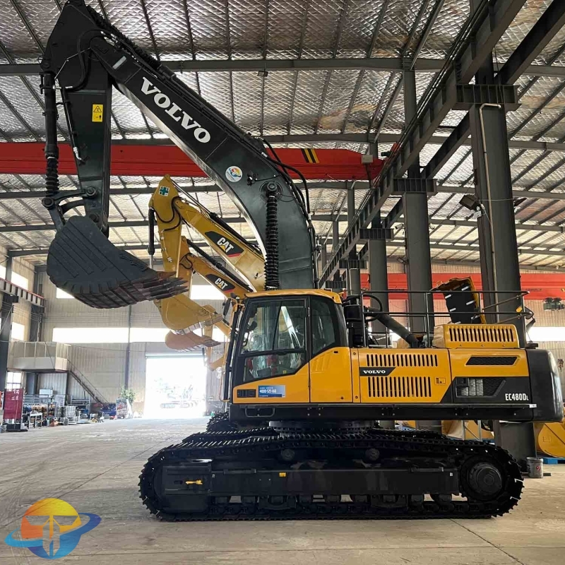 VOLVO EC480 90% New Used Crawler Excavator For Sale Strong And Durable For Heavy Work