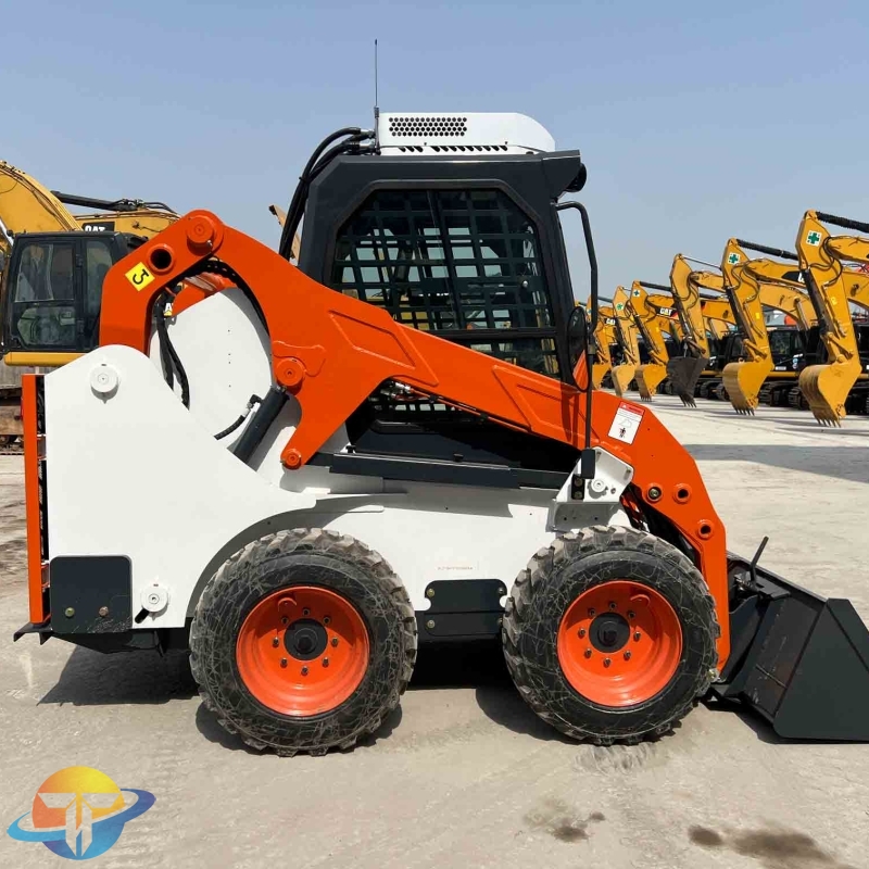 Used skid steer loaders durable construction high quality low price for sale