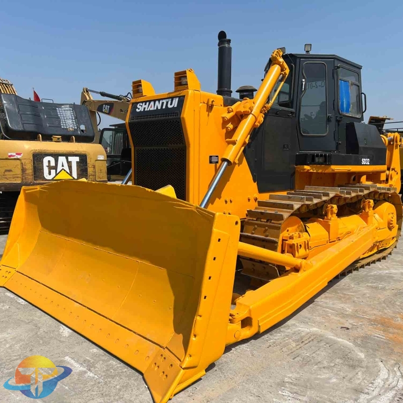 Used Shantui SD32W Bulldozer Painted Original For Sale Good Working Condition Low Price