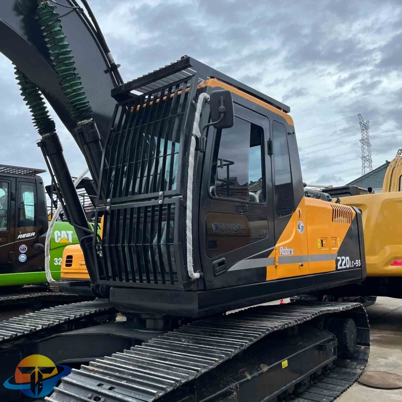 Hyundai 220LC-9S used hydraulic excavator is environmentally friendly and low energy consumption and is hot selling.