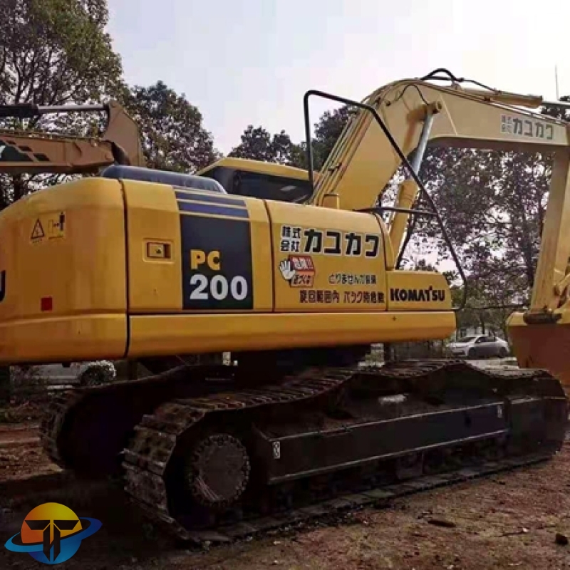 Used Komatsu PC200-7 excavator Used construction equipment High quality