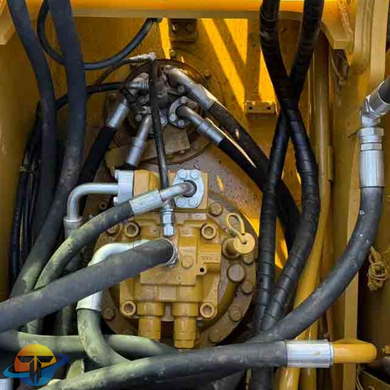 Caterpillar CAT320D2L excavator with low working hours, powerful performance, and readily available for sale.