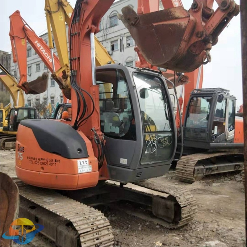used Hitachi ZX75 excavator good quality and low price