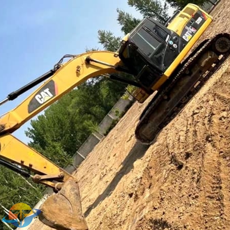 Used Caterpillar CAT320DL excavator medium excavator for sale at low price